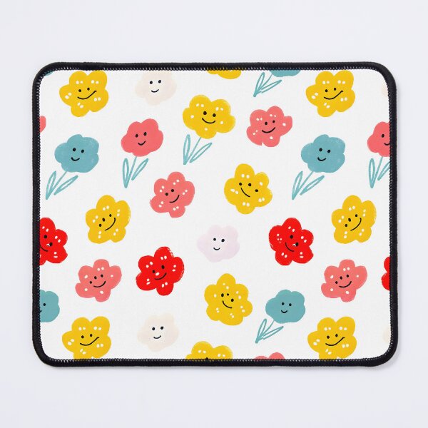 Item preview, Colorful Smiling Flowers designed and sold by trendspatterns.