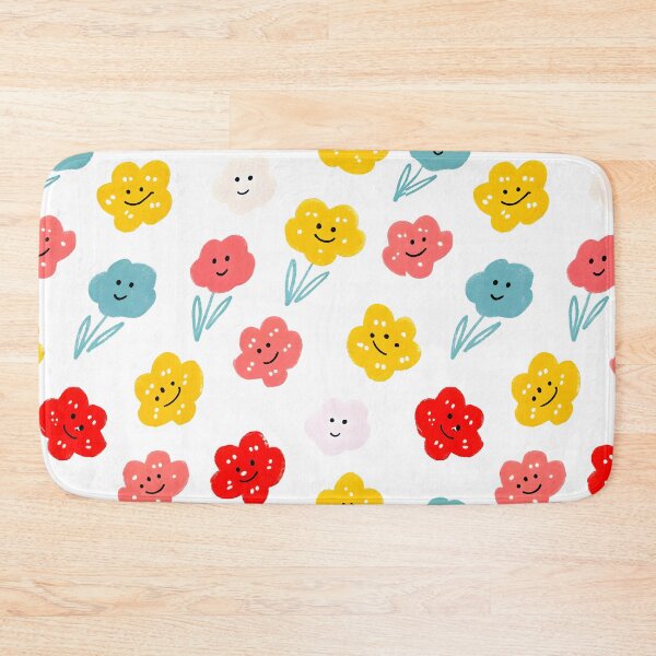 Item preview, Colorful Smiling Flowers designed and sold by trendspatterns.