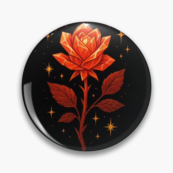 Item preview, “Crystal Rose – Bloom of Magic” designed and sold by DailyVibesCo.