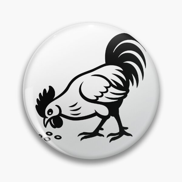 Item preview, Rooster Pecking designed and sold by theartfulaspie.