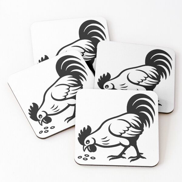 Item preview, Rooster Pecking designed and sold by theartfulaspie.