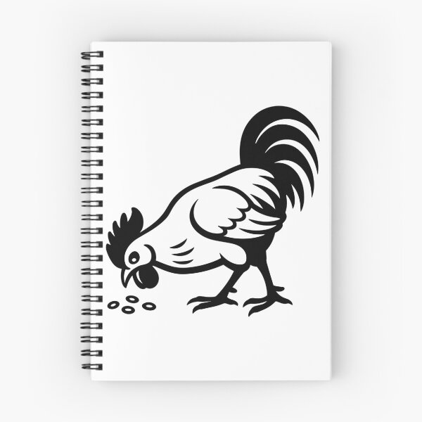 Item preview, Rooster Pecking designed and sold by theartfulaspie.
