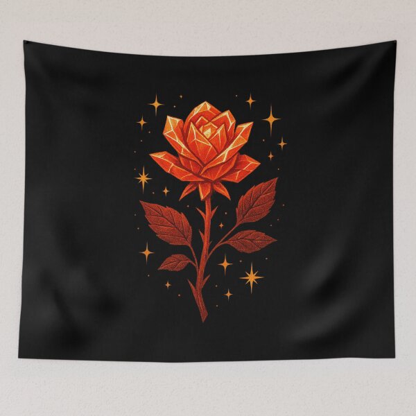 Item preview, “Crystal Rose – Bloom of Magic” designed and sold by DailyVibesCo.