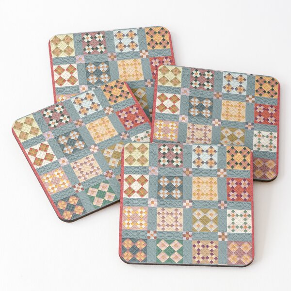 Item preview, Patchwork Quilt Granny Square designed and sold by savesarah.