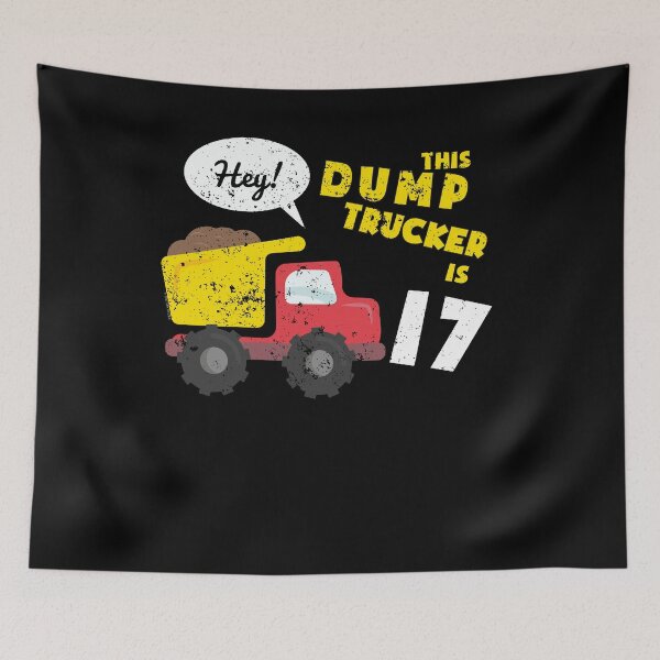 Item preview, 17th Birthday T Shirt Big Dump Truck T Shirt (1) designed and sold by shoppzee.