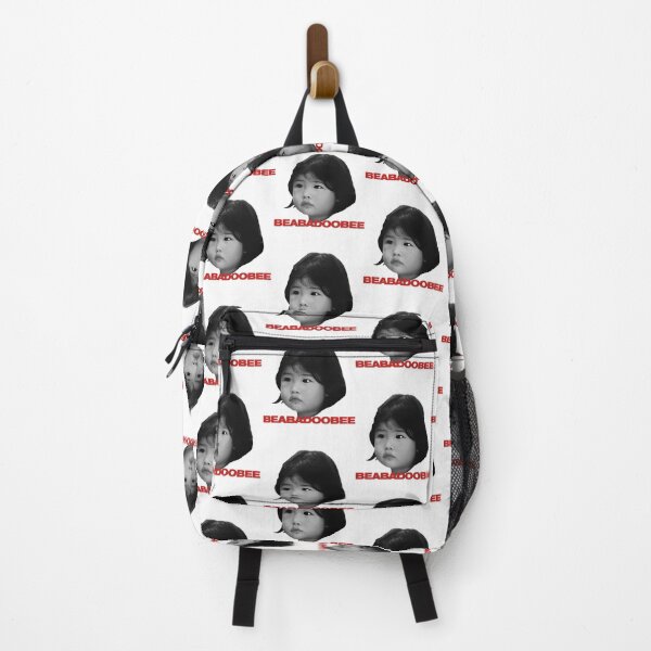 Item preview, Baby Beabadoobee Black And White Photo With Red Text designed and sold by OwenFurlong.