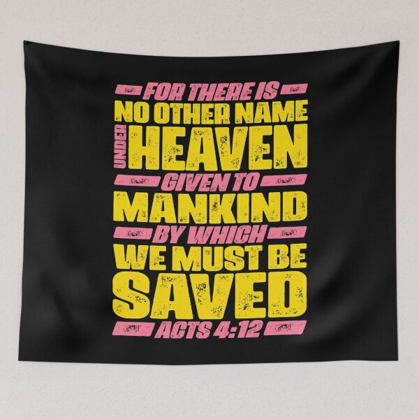 Item preview, Acts 412 Only Jesus Saves designed and sold by bonurasuliaj.