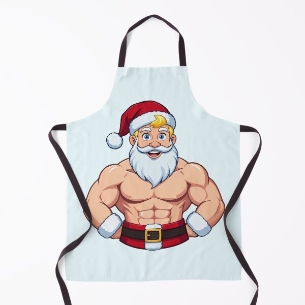 Item preview, Santa Claus bodybuilder designed and sold by Grypis.