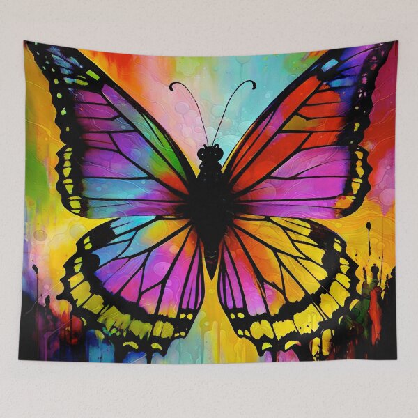 Item preview, Butterfly Painting designed and sold by ViaARTfactory.