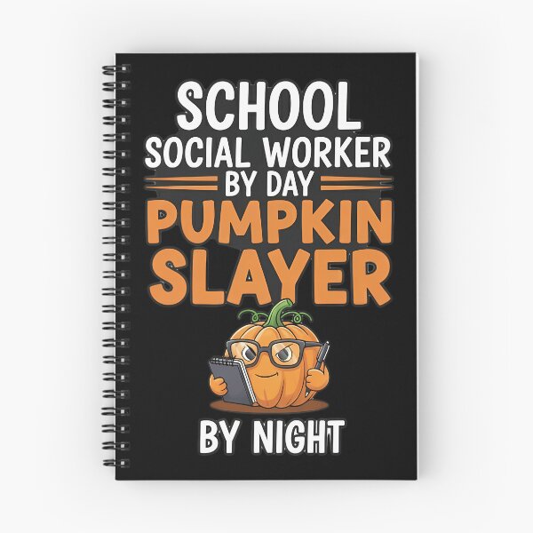 Item preview, School Social Worker Pumpkin Slayer designed and sold by elihletoriong.