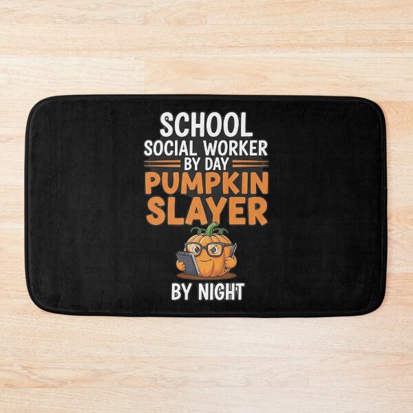 Item preview, School Social Worker Pumpkin Slayer designed and sold by elihletoriong.