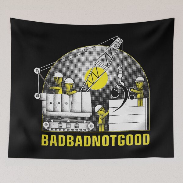 Item preview, Autumn Forest BadBadNotGood Band Canvass designed and sold by eunr5.