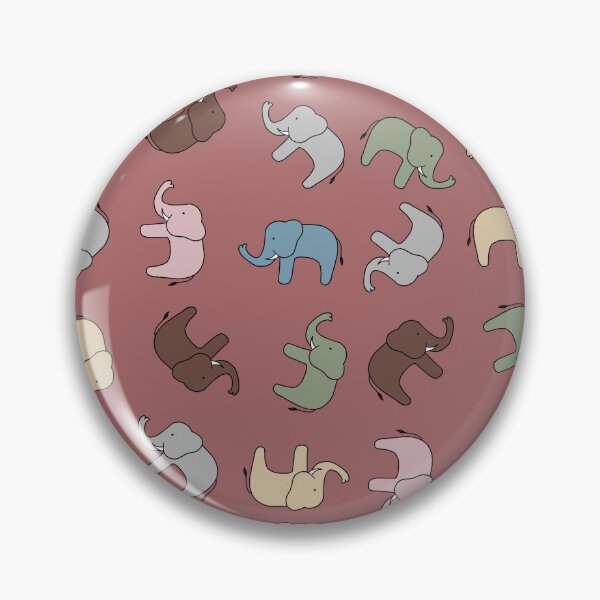 Item preview, Boho Elephant Seamless Pattern – Playful Tribal Inspired Design designed and sold by  Boho Vibes Studio.