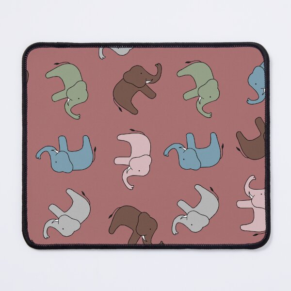 Item preview, Boho Elephant Seamless Pattern – Playful Tribal Inspired Design designed and sold by Boho Vibes Studio.