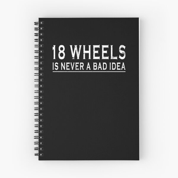 Item preview, 18 Wheels Is Never A Bad Idea Trucker Shirt designed and sold by shoppzee.