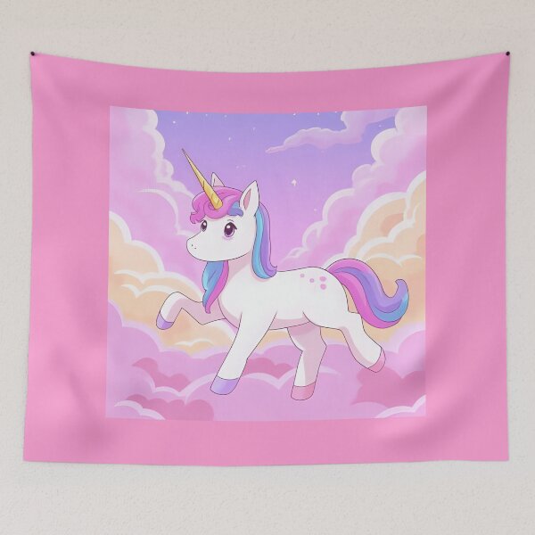 Item preview, Cute drawing of a kawaii-style pony. designed and sold by Erikacecilia20.