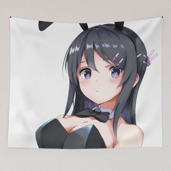 Item preview, Mai Sakurajima Bunny Girl Senpai Classic Outfit Anime Girl designed and sold by bystudiolereve.