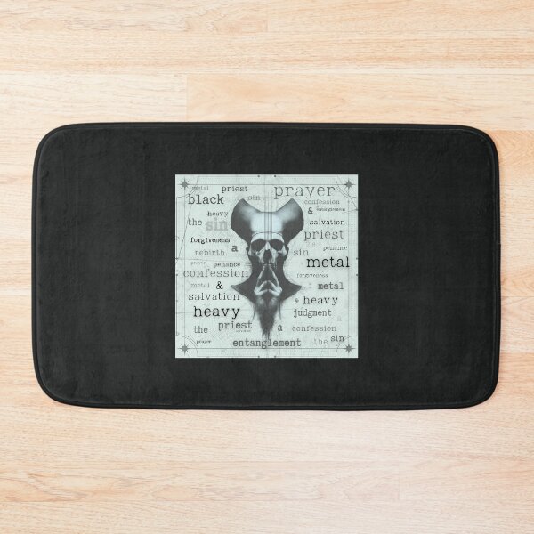 Item preview, Heavy metal, skull sketch artwork, religious accents designed and sold by silent-violin.