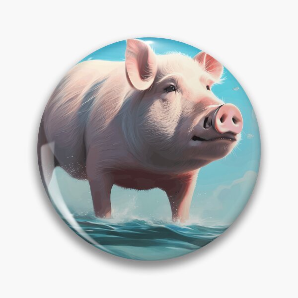 Item preview, Oink Oink in the Sea designed and sold by JohnsonIndiana.