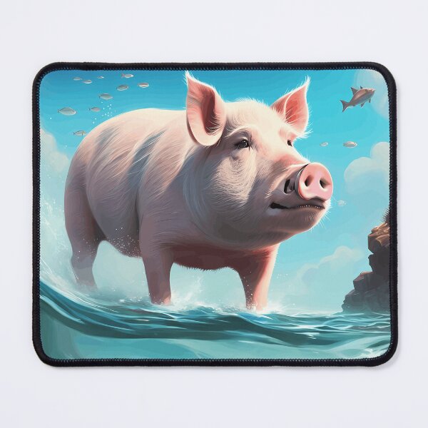 Item preview, Oink Oink in the Sea designed and sold by JohnsonIndiana.