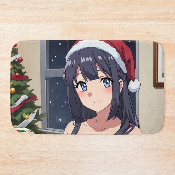 Item preview, Shoko Makinohara Christmas Night Bunny Girl Senpai Anime designed and sold by bystudiolereve.