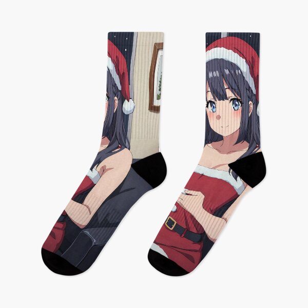 Item preview, Shoko Makinohara Christmas Night Bunny Girl Senpai Anime designed and sold by bystudiolereve.