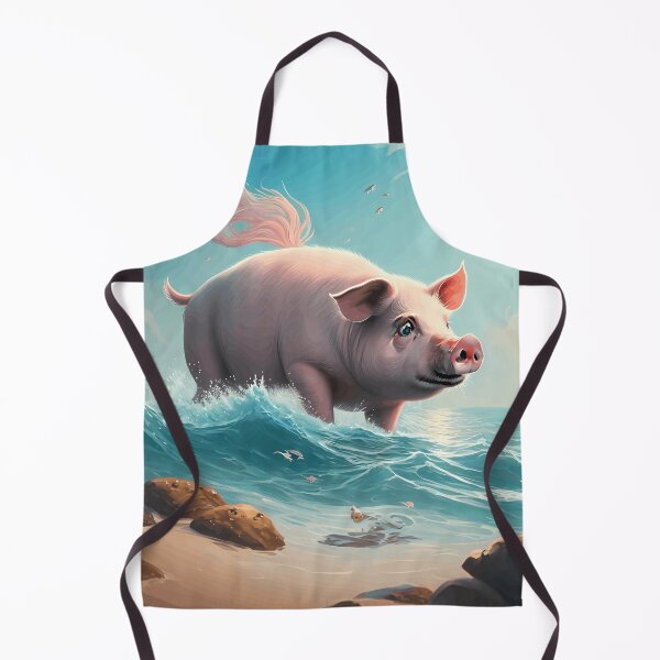 Item preview, Porky Paddlers Diving into the Deep Blue designed and sold by JohnsonIndiana.