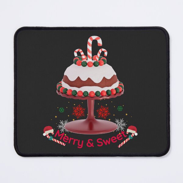 Item preview, Festive Christmas Cake with Candy Canes designed and sold by Eyestudiodesign1997.