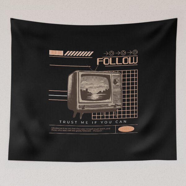 Item preview, FOLLOW AND TRUST ME IF YOU CAN designed and sold by Ecmoprints.