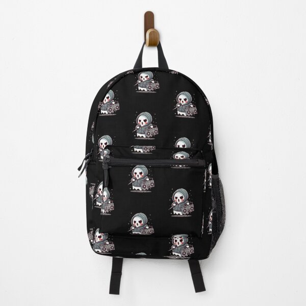 Item preview, Rap Ghost in Hoodie – Funny Chibi Ghost with Boombox | Cool Winter Streetwear Kawaii Design designed and sold by ColorSplash123.