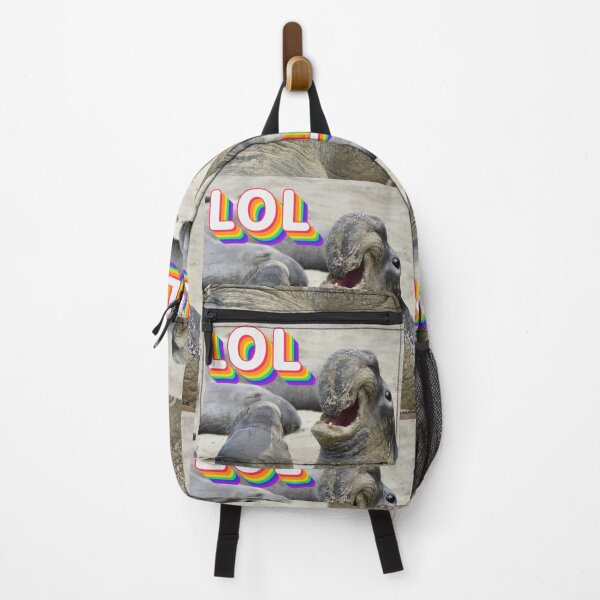 Item preview, LOL Funny Two Endangered Elephant Seals Laughing designed and sold by Yogibear & Rachelle .