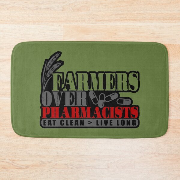 Item preview, Farmers Over Pharmacists designed and sold by Bearded Jester Designs.