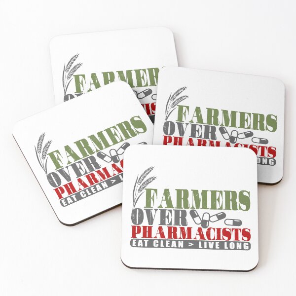 Item preview, Farmers Over Pharmacists designed and sold by Bearded Jester Designs.