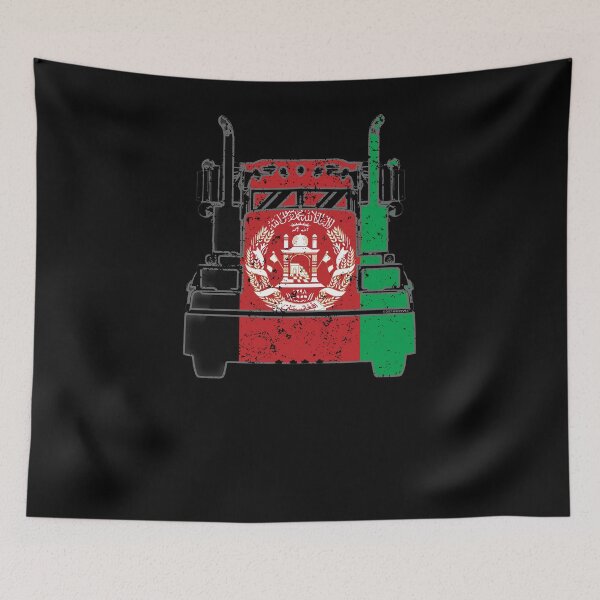 Item preview, Afghani Trucker Shirt Afghanistan Flag T Shirts Trucker designed and sold by shoppzee.