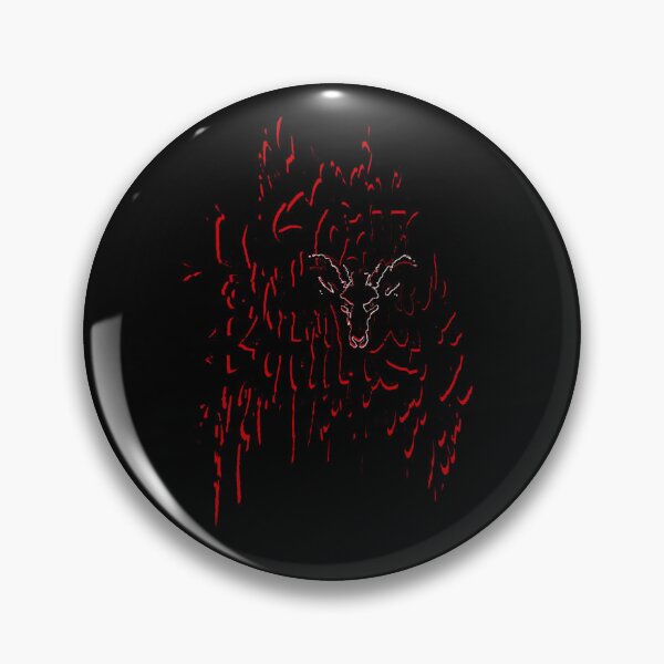 Item preview, Goat Botulist Black Death Metal Band Black On White Blood Dropshadow designed and sold by FFRMerch.