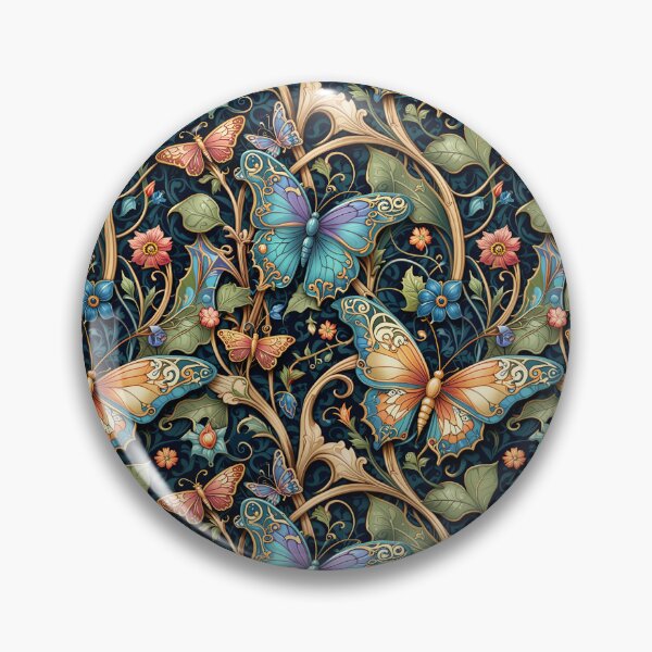Item preview, Vibrant Flowers and Butterflies designed and sold by marshmelephant.