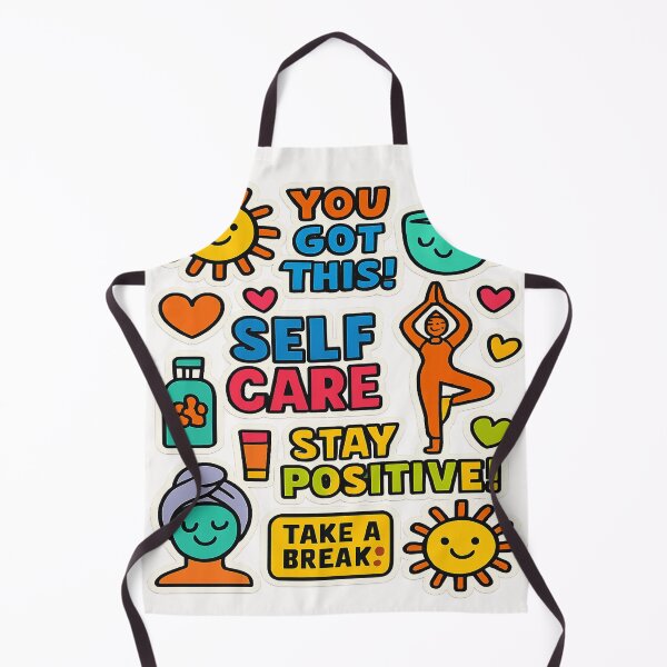 Item preview, Self Care Motivation Sticker Pack – Positive Vibes Quotes designed and sold by Chic Artistry.