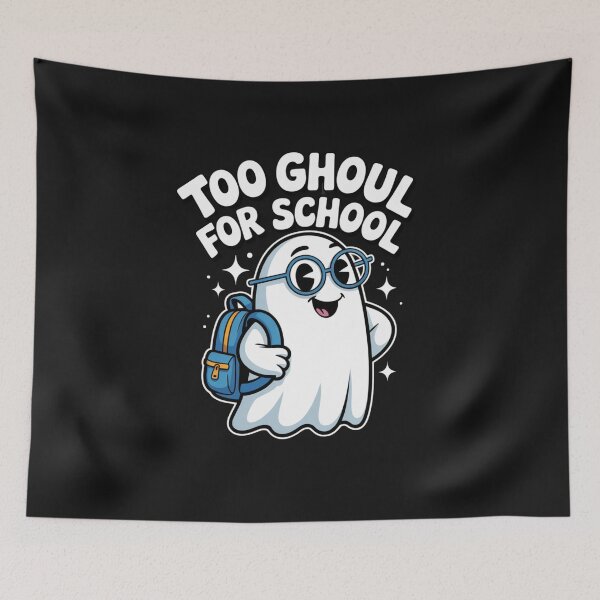 Item preview, Spooky Ghoul School Pun - Halloween Student Humor  designed and sold by Clothesbest.
