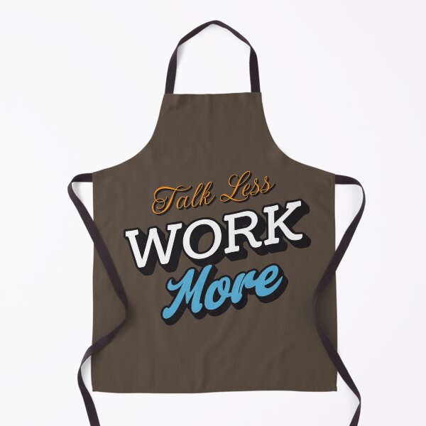 Item preview, Talk Less Work More – Motivational Quote for Success designed and sold by PositivelyPrinted.
