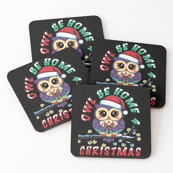 Item preview, Owl be Home for Christmas designed and sold by Joyfulbits.