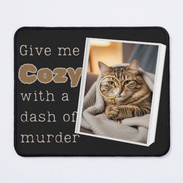 Item preview, Cozy Mystery Reader designed and sold by Petthecatshop.
