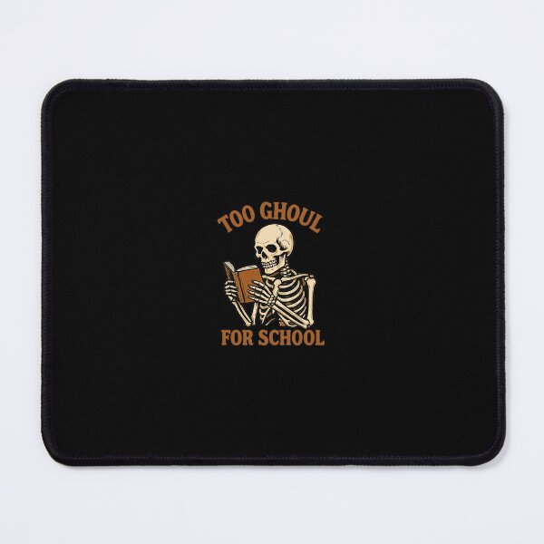 Item preview, Top ghoul dir school skeleton Fanny Halloween spooky skall Design designed and sold by FunkyPatakha.