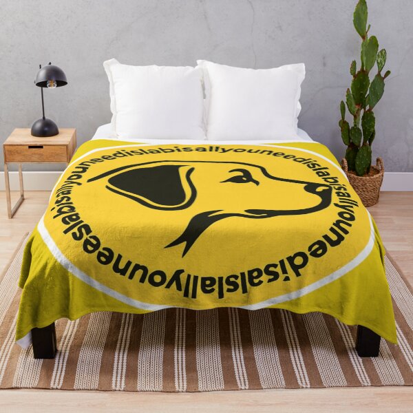 Item preview, All You Need Labrador Tee Yellow designed and sold by Labraholick.