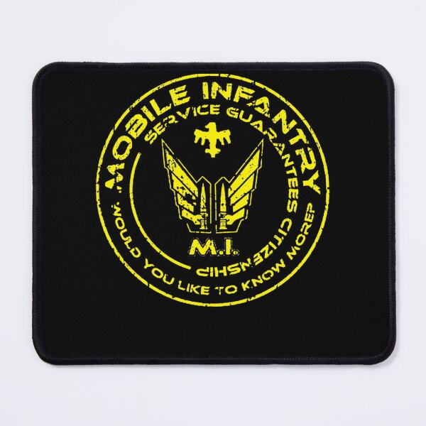 Item preview, Mobile Infantry Service Guarantees Citizenship Logo Would You Like To Know More designed and sold by kasmosakabef.