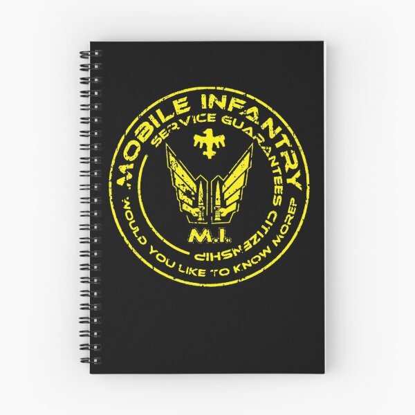 Item preview, Mobile Infantry Service Guarantees Citizenship Logo Would You Like To Know More designed and sold by kasmosakabef.