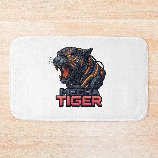 Item preview, Mecha Tiger – Futuristic Robotic Beast designed and sold by InkMalinois.