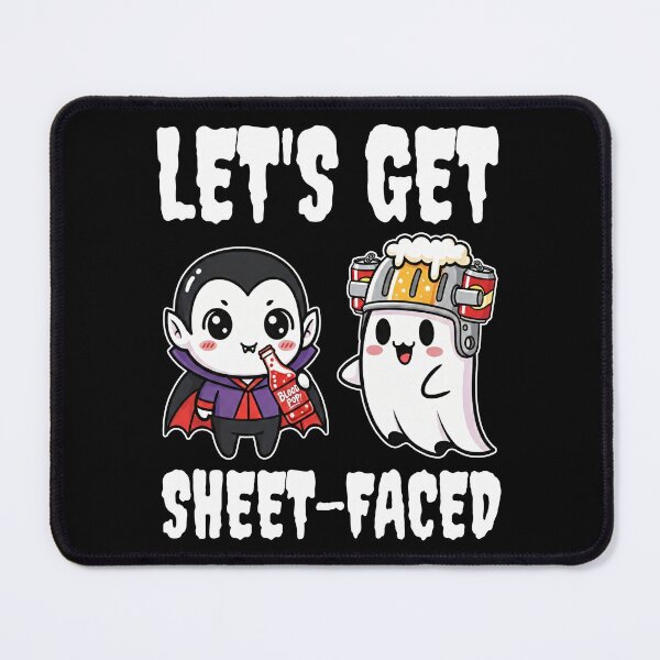 Item preview, LET'S GET SHEET-FACED - VAMPIRE HALLOWEEN designed and sold by KEF Custom.