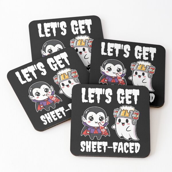 Item preview, LET'S GET SHEET-FACED - VAMPIRE HALLOWEEN designed and sold by KEF Custom.