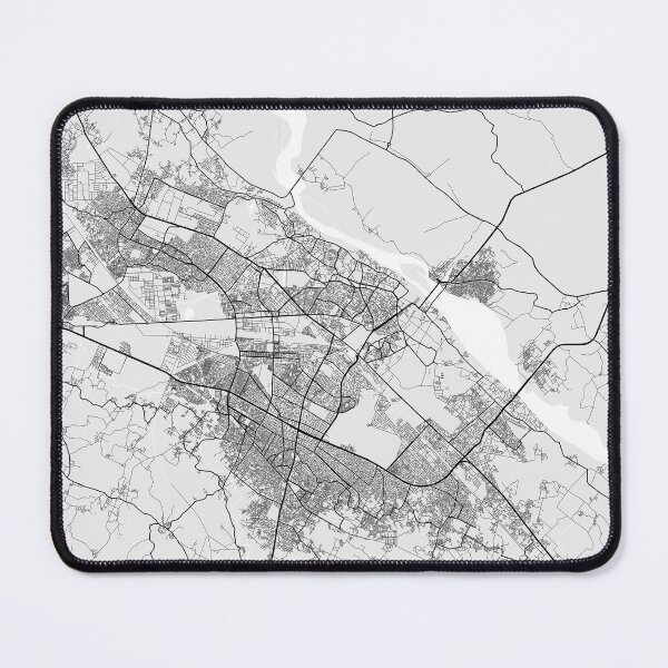 Item preview, Kanpur City Map of Uttar Pradesh, India - Light designed and sold by deMAP.