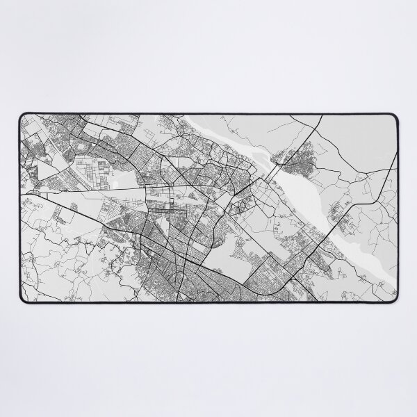Item preview, Kanpur City Map of Uttar Pradesh, India - Light designed and sold by deMAP.
